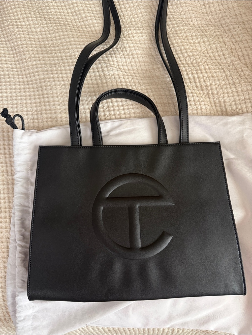 Black Medium Telfar Tote